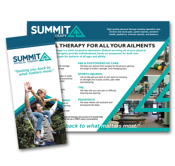 Summit Phisical Therapy brochure