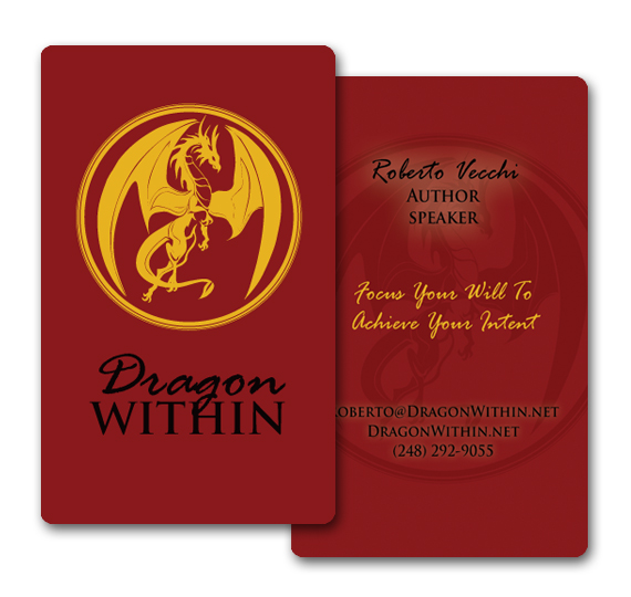 Dragon Within business card
