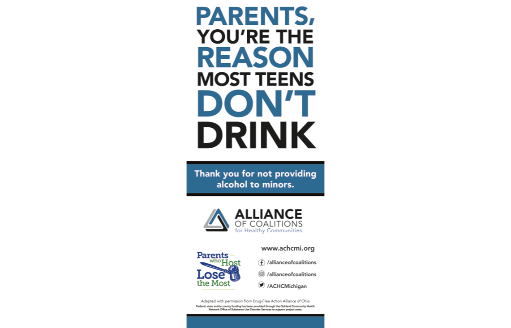 Alliance DRINK Rack Card